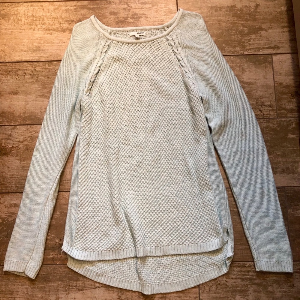 Mint knit sweater